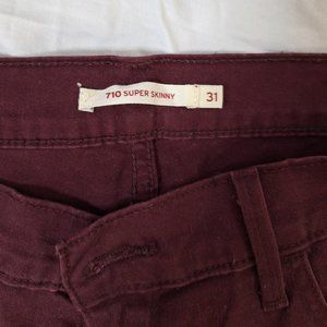 Levi's 710 Super Skinny Women's Jeans Size 31